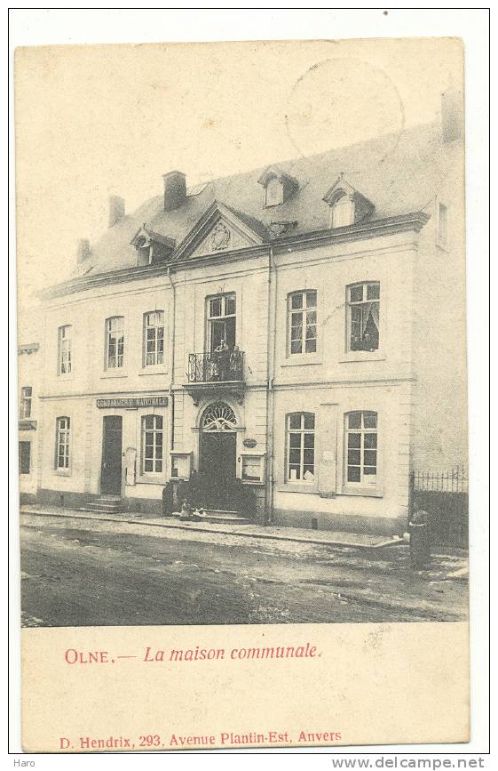 OLNE - La Maison Communale  (1846)b56 - Olne