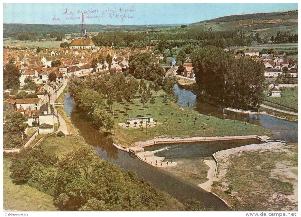 CHABLIS. La Piscine. (flamme Postale Au Dos "Chablis Fête Des Vins Fin Novembre"). - Chablis