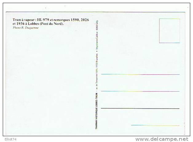 Lobbes - Tram à Vapeur HL979 + Remorques - Pont Du Nord - Lobbes