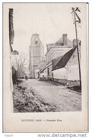 Rivière 1916.-Grande Rue - Autres & Non Classés