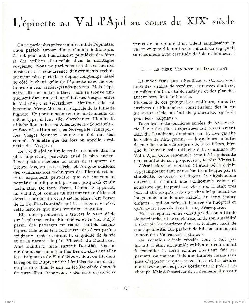 " LE PAYS LORRAIN 1958 - N°1 "   -    REVUE REGIONALE TRIMESTRIELLE ILLUSTREE(31 PAGES)Fondée Par Charles SADOUL En 1904 - Lorraine - Vosges
