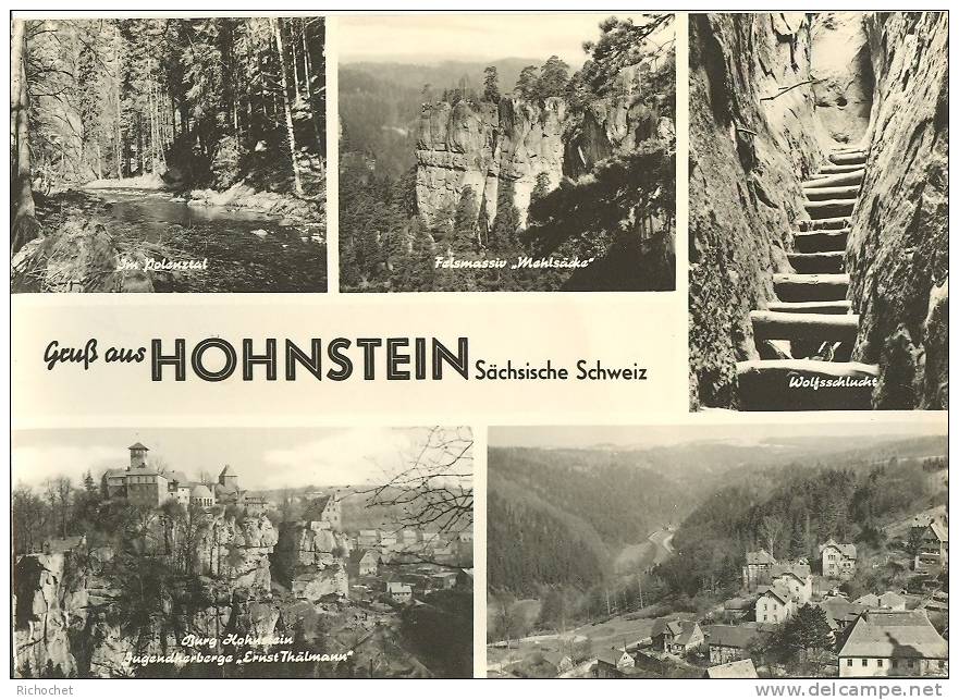 Grusse Aus HOHNSTEIN Sächsische Schweiz - Hohnstein (Saechs. Schweiz)