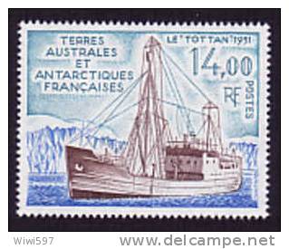 TERRES AUSTRALES ET ANTARCTIQUES FRANCAISE - N° 169 Côte 6,40 &euro;  ( Bateau LE TOTTAN ) - Ongebruikt