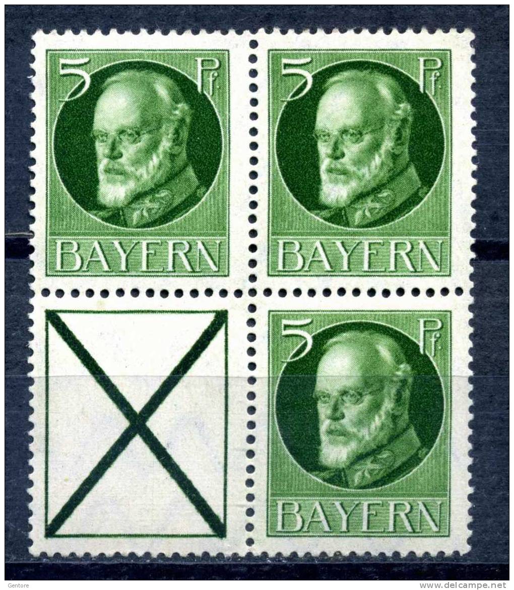 BAVARIA  1914  BOOKLET Michel Cat. N° S 17  Mint Never Hinged (small Brown Spot On The Gum) - Neufs