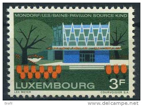 1968 Lussemburgo, Mondorf-les-Bains , Serie Completa Nuova (**) - Nuovi