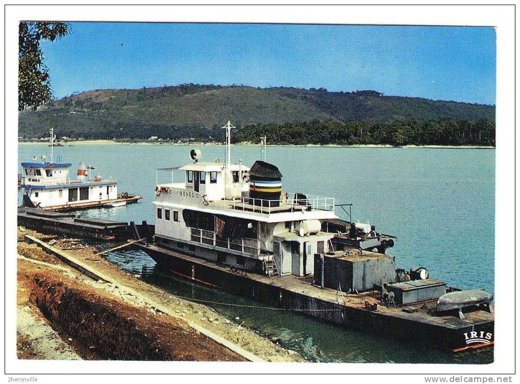 CPSM - Le Port De BANGUI - Bateau Le " Benedic " - Centraal-Afrikaanse Republiek