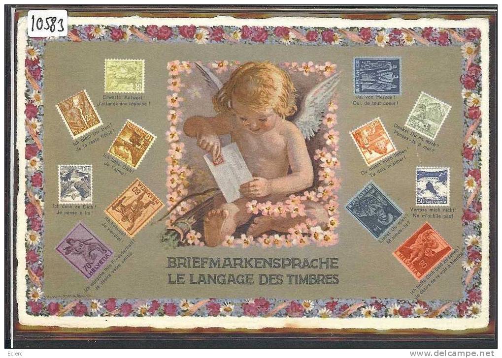 LANGAGE DES TIMBRES SUISSES  - TB - Stamps (pictures)