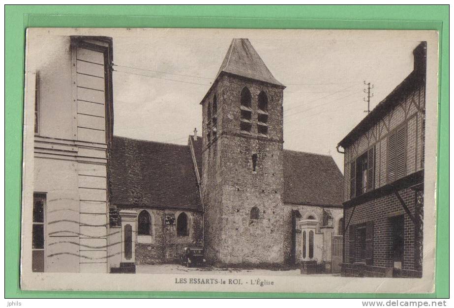 (78)  LES ESSARTS LE ROI  L'église - Les Essarts Le Roi