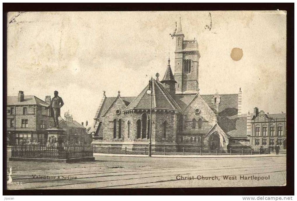 Cpa D' Angleterre Durham  West  Hartlepool  Christ  Church  ABE6 - Other & Unclassified