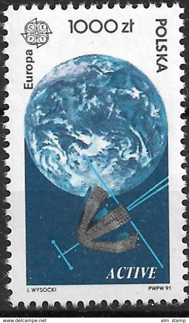 1991 Polen  Yv 3126  Mi. 3331** MNH Europa - 1991