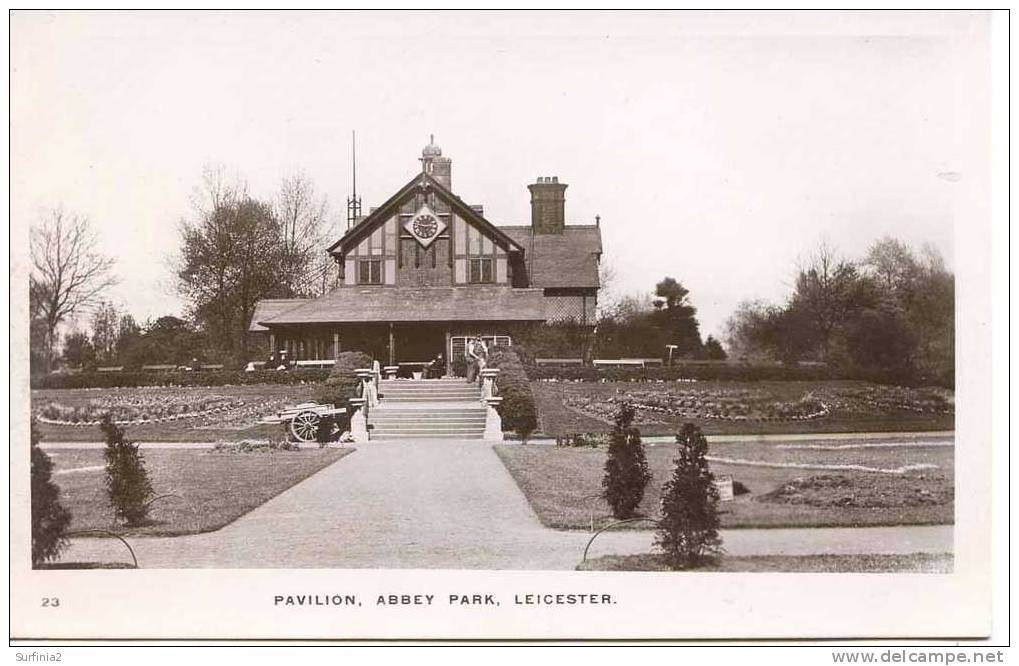 LEICESTER - ABBEY PARK PAVILION RP  Le116 - Leicester