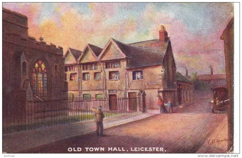 LEICESTER - OLD TOWN HALL  Le128 - Leicester