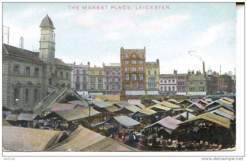 LEICESTER - THE MARKET PLACE 1910  Le131 - Leicester