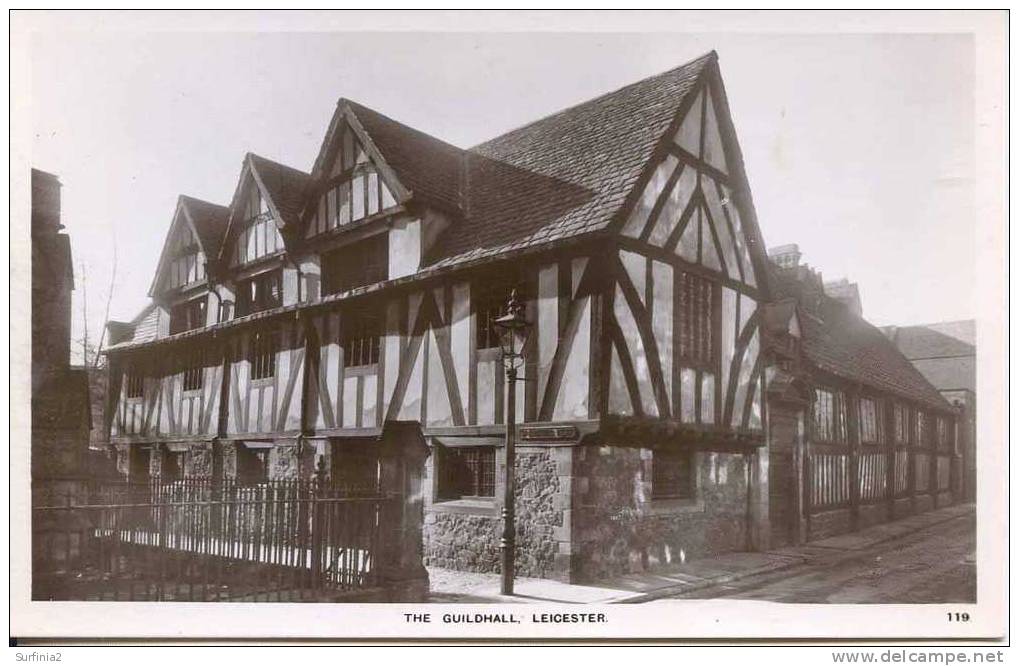 LEICESTER - THE GUILDHALL RP A W Holmes  Le134 - Leicester