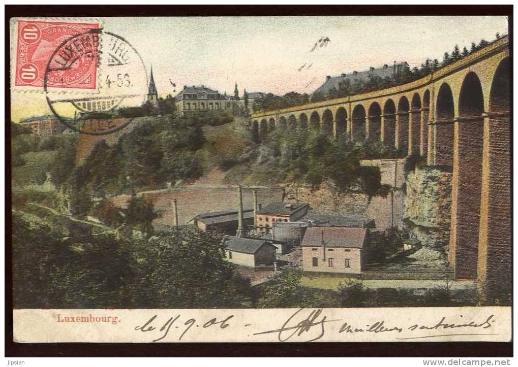 Cpa Luxembourg En 1906  ABE8 - Luxembourg - Ville