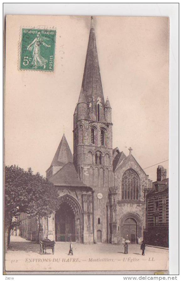 76.319/ MONTIVILLIERS - L'église - Montivilliers