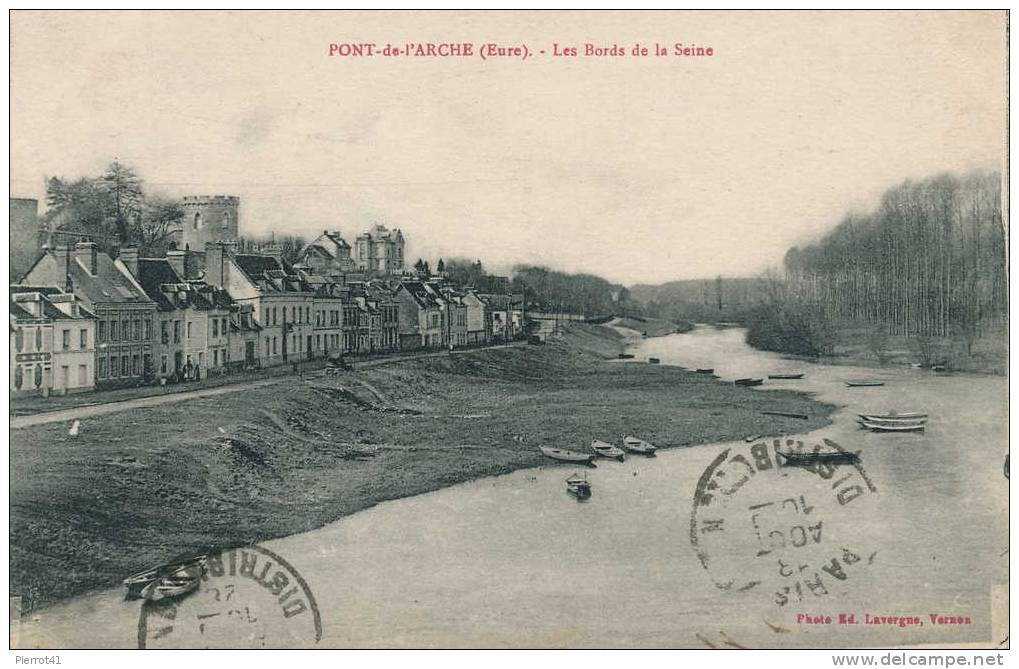 PONT-DE-L'ARCHE - Les Bords De La Seine - Pont-de-l'Arche