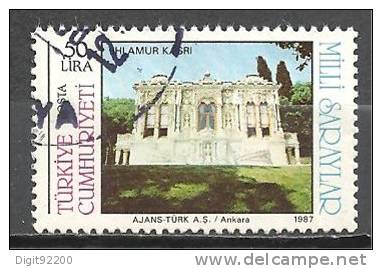 1 W Valeur Oblitérée,used - TURQUIE - TURKIYE * 1987 - N° 1064-31 - Usados