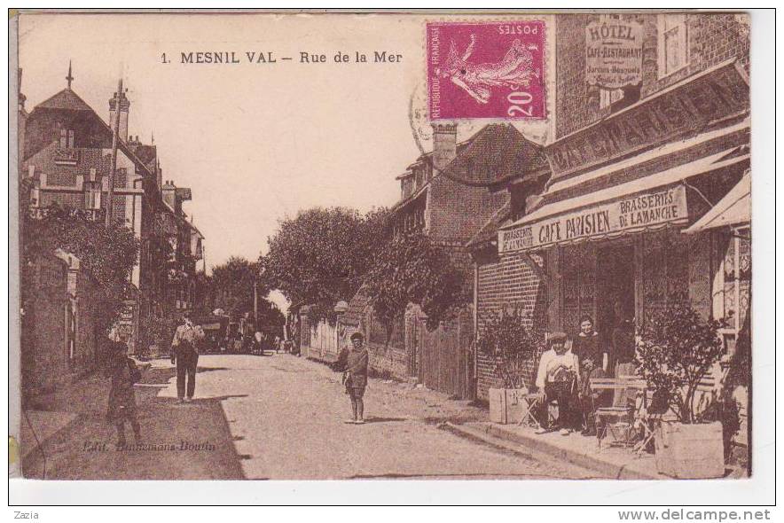 76.336/ MESNIL VAL - Rue De La Mer - Mesnil-Val