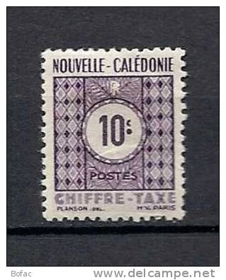 T 39   (*)  Y&T   (timbre Taxe )       « Nlle Calédonie »  35/02 - Segnatasse