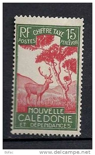 T 30   (*)   Y&T   (timbre Taxe Animal Cerf & Arbre Niaouli)  « Nlle Calédonie »  35/02 - Strafport