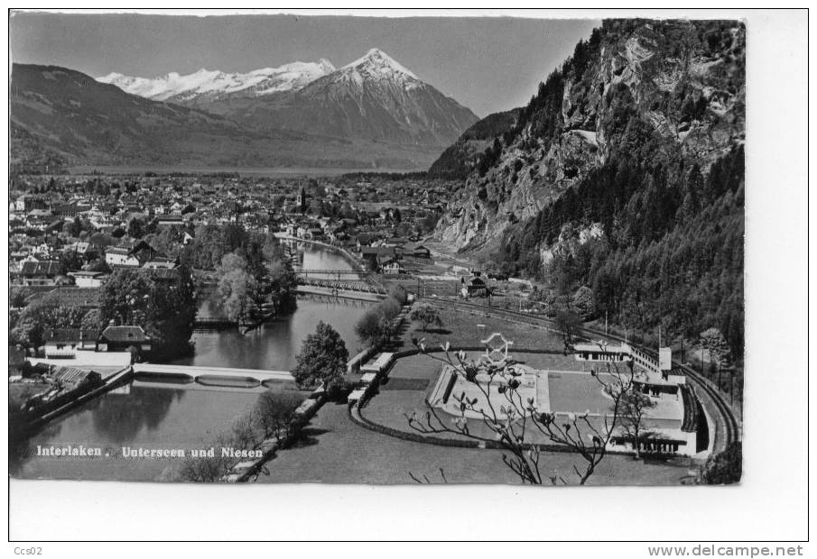 Interlaken Unterseen Und Niesen - Unterseen