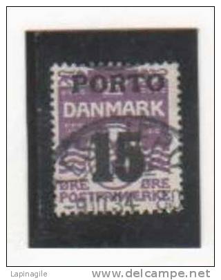 DANEMARK 1934 TAXE Yvert N° 36 Oblitéré - Postage Due
