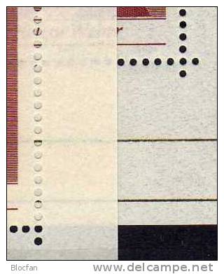 Abart Wahlrecht 1969 BRD Block 5 Plus 5 I ** 51€ Zähnungs-Ausfall Frauenrechtler Juchacz Lüders Weber Sheet From Germany - Variétés Et Curiosités