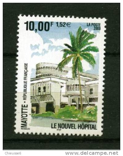 Mayotte **  N° 91 - Le Nouvel Hopital - Altri & Non Classificati