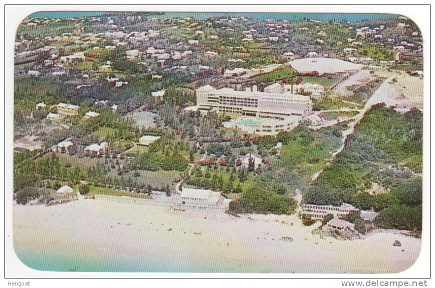 Aerial View Of The Elbow Beach Surf Club Paget , écrite - Bermuda