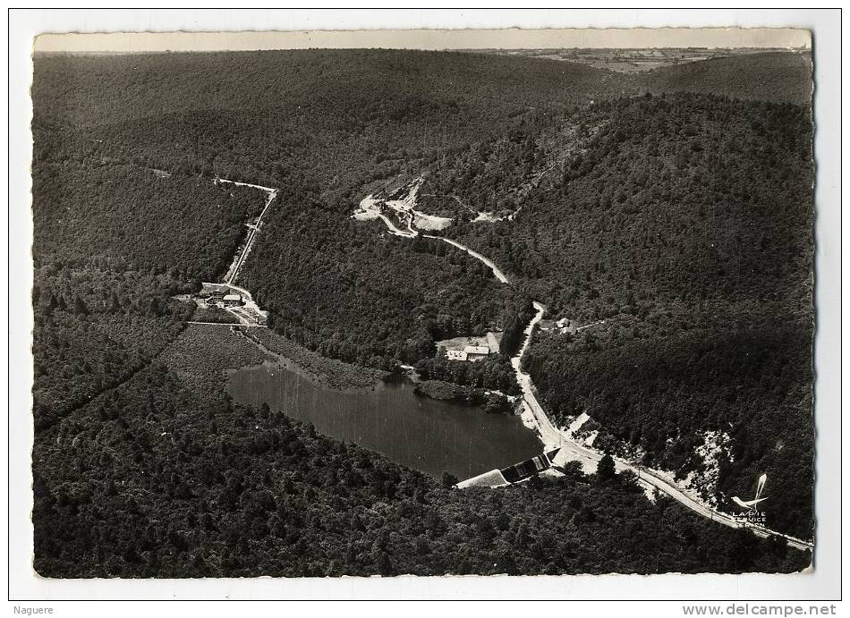 08 ENVIRONS DE ROCROI  -  BARRAGE DE WITAKER ET L USINE ELECTRIQUE  -  CPM 1940/50 - Autres & Non Classés