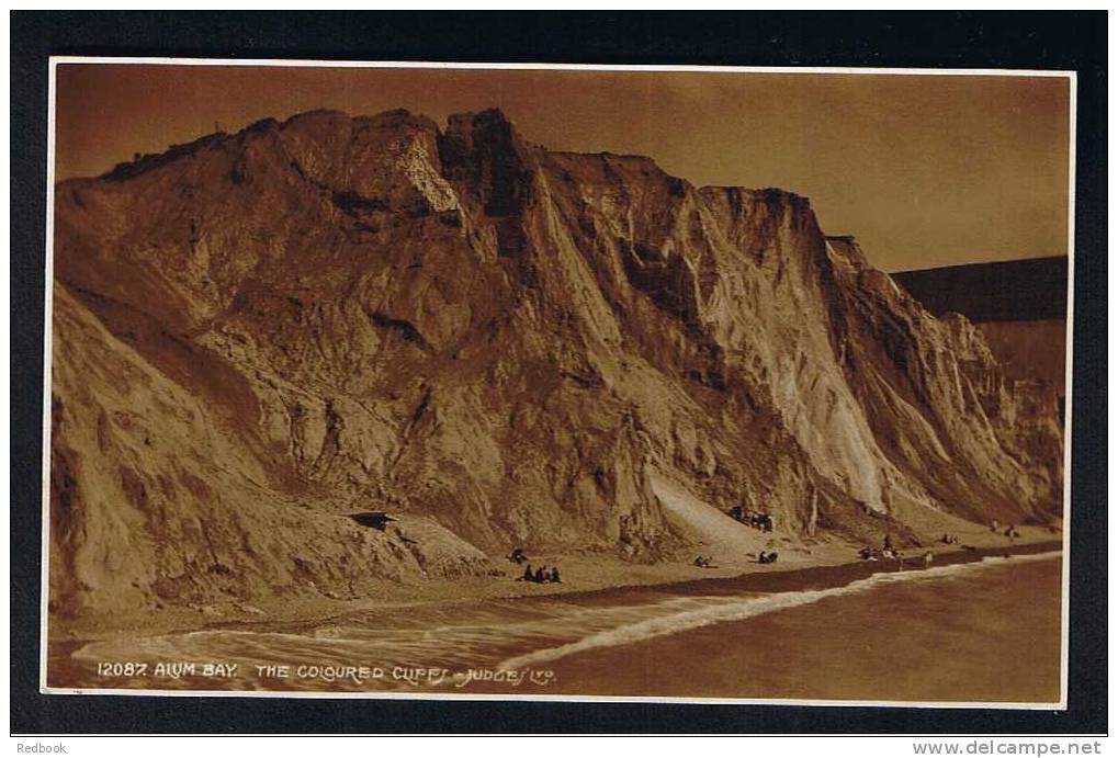 RB 686 - Judges Real Photo Postcard The Coloured Cliffs Alum Bay Isle Of Wight - Autres & Non Classés