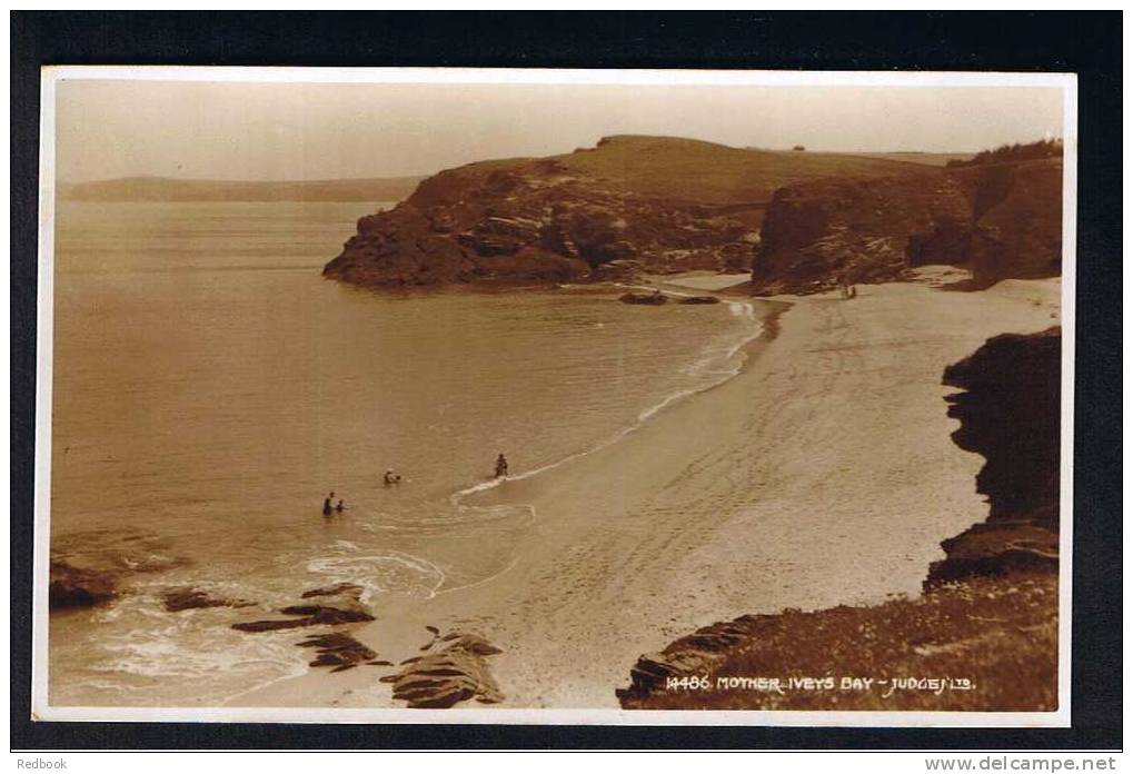 RB 686 - Judges Real Photo Postcard Mother Ivey's Bay St Ives Cornwall - St.Ives