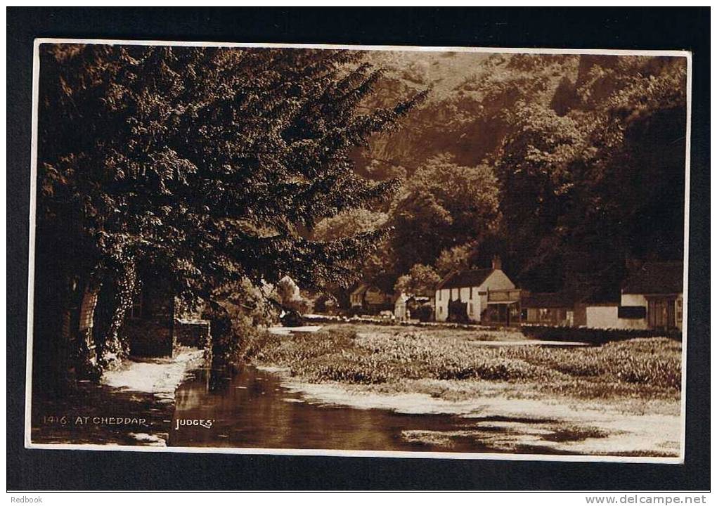 RB 686 - Judges Real Photo Postcard At Cheddar Somerset - Cheddar