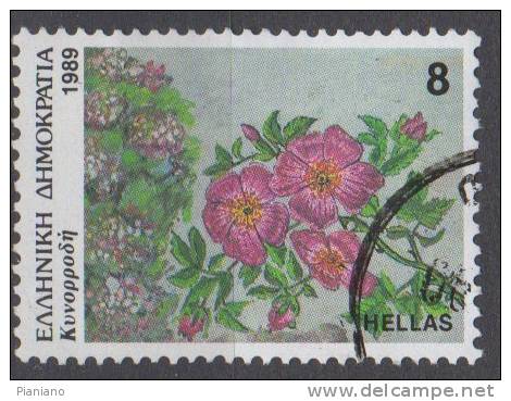 PIA - GRECIA - 1989 : Fiori Selvatici - (Yv 1715) - Used Stamps