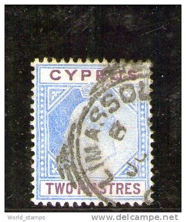 CYPRUS 1904-10 USED WMK MULT CROWN CA - Chypre (...-1960)