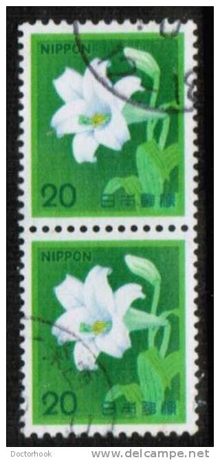 JAPAN   Scott #  1423  VF USED Pair - Used Stamps