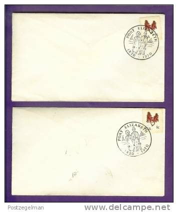 RSA 1970  Cover  Mint Port Elizabeth Cancellation  2x  Nr.379 - Covers & Documents