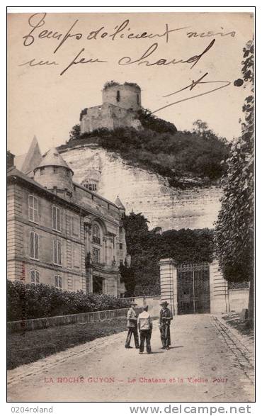 La Roche Guyon - 2 Cartes Du Château -  Une Précurseur  : Achat Immédiat - La Roche Guyon