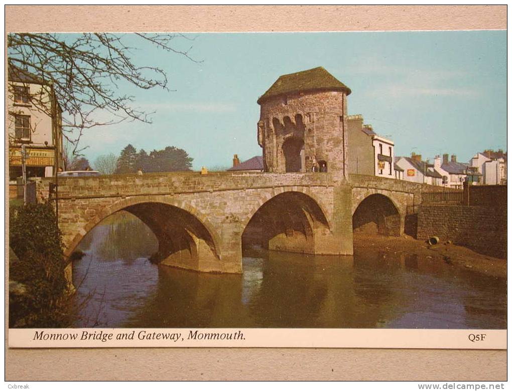 Monnow Bridge And Gateway, Monmouth, Brücke Bridge Pont - Monmouthshire