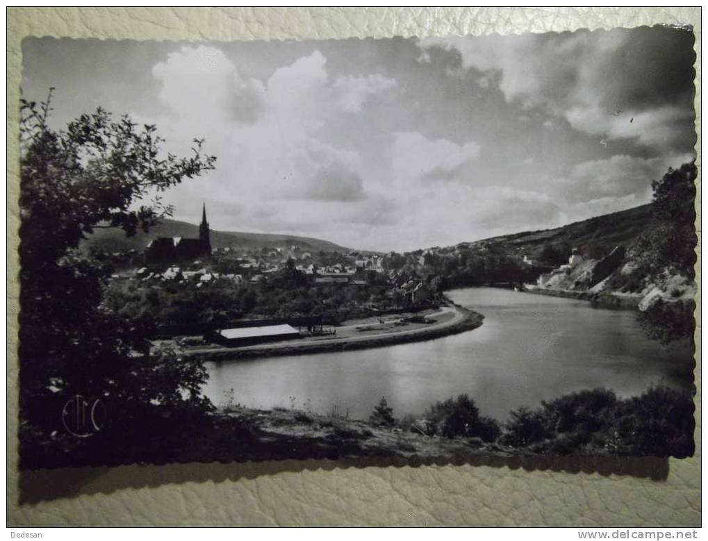 CPSM Petit Format Les Ardennes Françaises Haybes Sur Meuse Fumay Vu De La Platane ( Robinson ) - Fumay