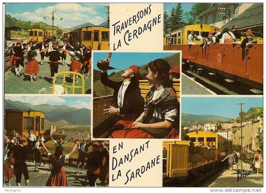 CPA-1960-66-TRAVERSONS LA CERDAGNE-EN DANSANT LA SARDANE-TBE - Tänze