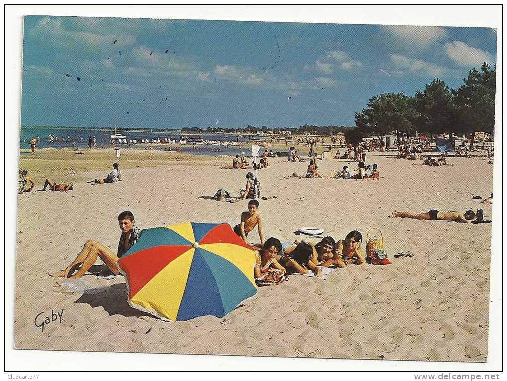 Carcans (33) : Drague Sous Le Parasol à La Plage De Maubuisson En 1967 (animée). - Carcans