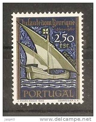 D - PORTUGAL AFINSA 864 - NOVO COM CHARNEIRA, MH - Unused Stamps