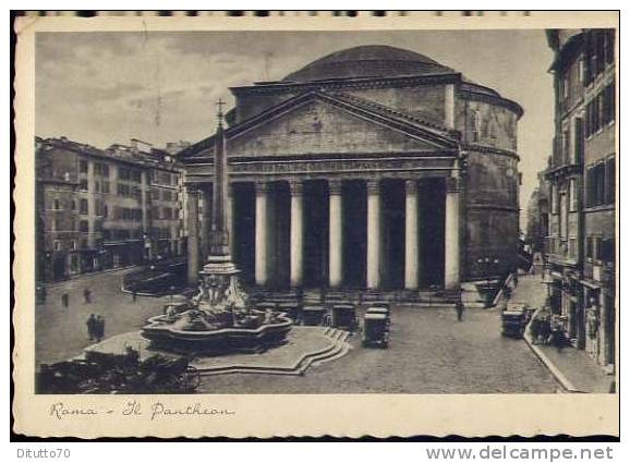 Roma - Il Pantheon - 11 - Viaggiata - Panthéon