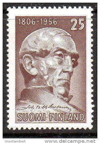 Finland 1956 Snellman MNH  SG 558 - Nuovi