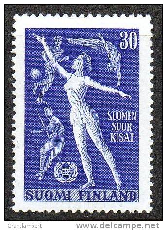 Finland 1956 Finnish Games MNH  SG 559 - Unused Stamps
