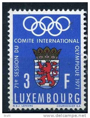 1971 Lussemburgo, Comitato Olimpico , Serie Completa Nuova (**) - Ungebraucht