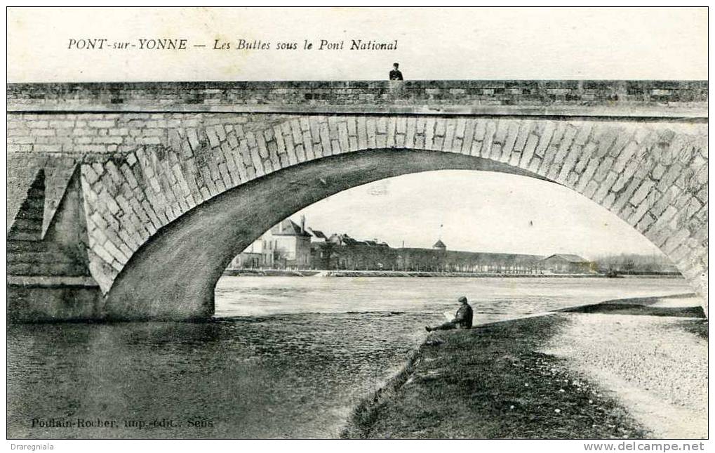 Pont-sur-Yonne - Les Buttes Sous Le Pont National - Pont Sur Yonne