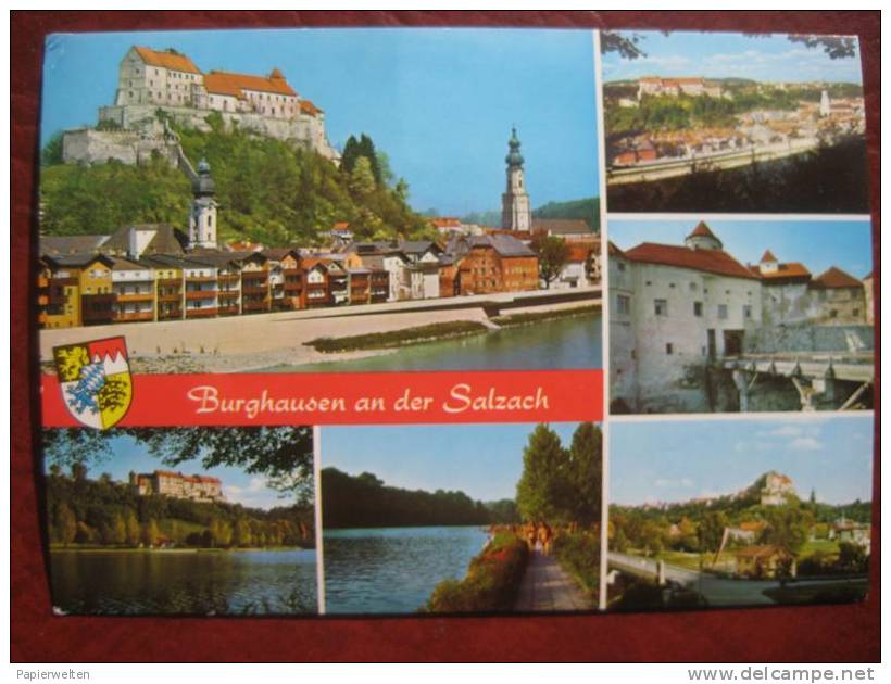 Burghausen - Mehrbildkarte - Burghausen